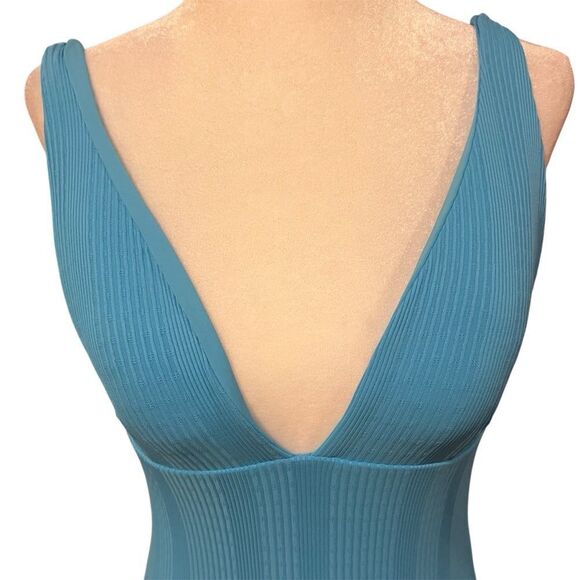 NWT L*Space women's Katniss one piece swimsuit size small in blue - Picture 6 of 11